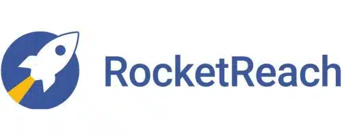 Rocket Reach verification badge